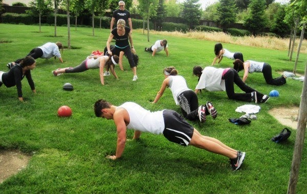 Bootcamp instructor workouts