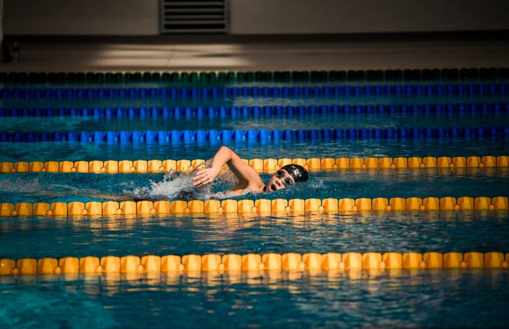 employment as swim instructor